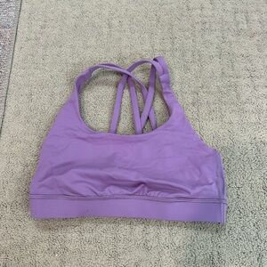 Lululemon purple sports bra!!